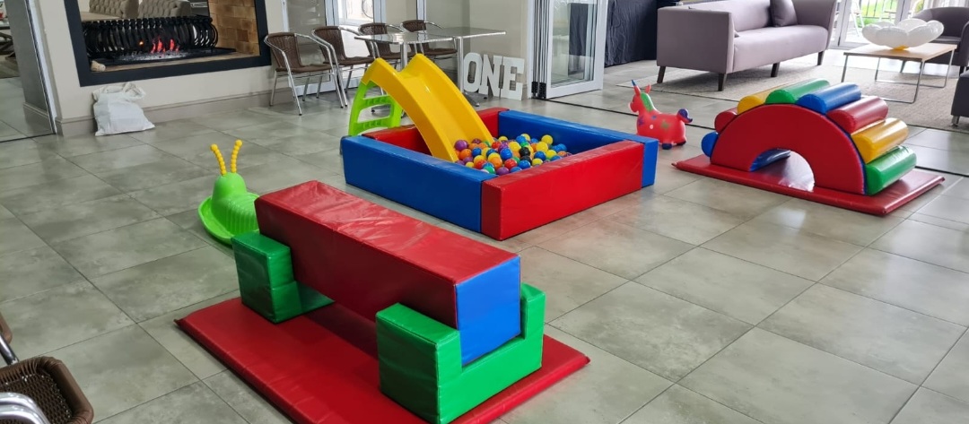 Soft play items indoors